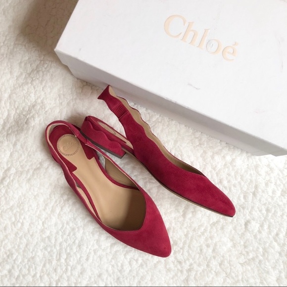 Chloe Shoes - Chloe Slingback Lauren’s Flats